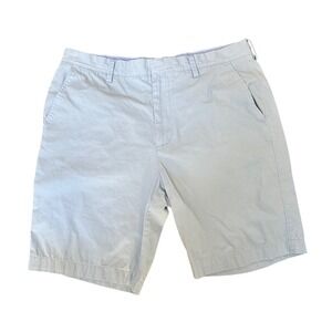 Mens J Crew Light Carolina Blue 100% Cotton Shorts 10 in Inseam Size 35